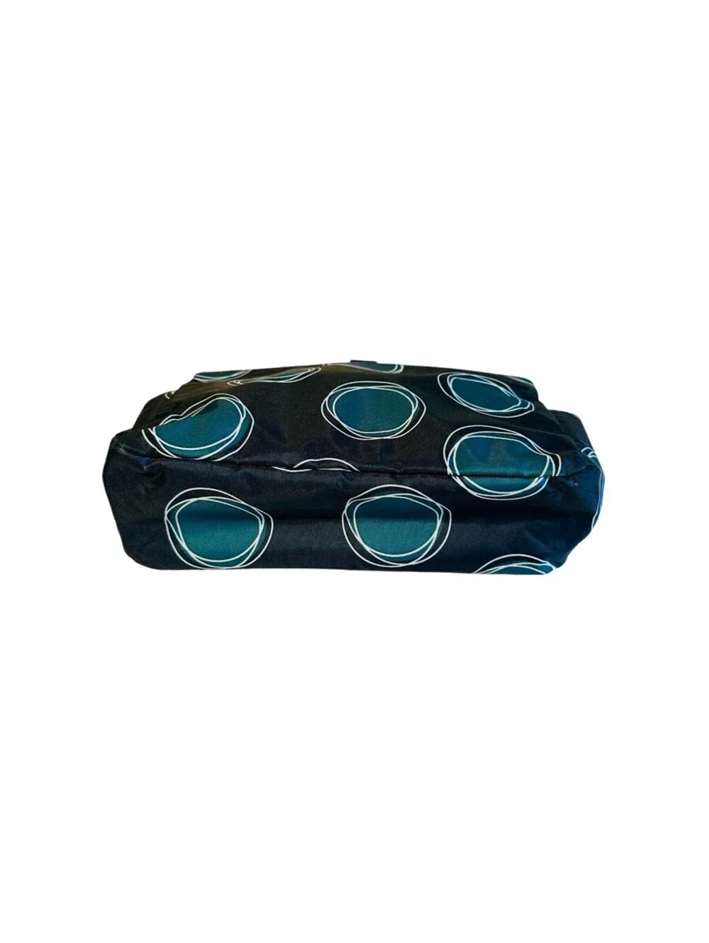 Thirty-One La-Di-Dot Blue Green Swirl Swap It Organizer